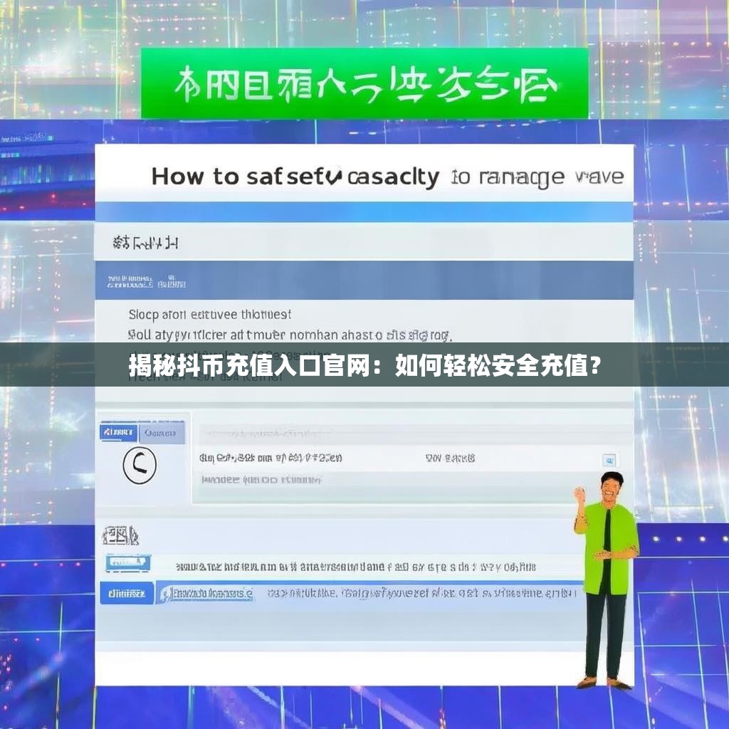 揭秘抖币充值入口官网:如何轻松安全充值?