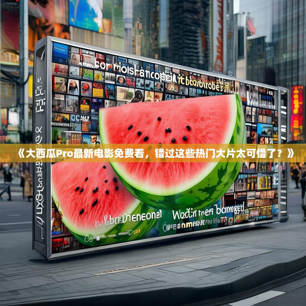 《大西瓜Pro最新电影免费看,错过这些热门大片太可惜了?》