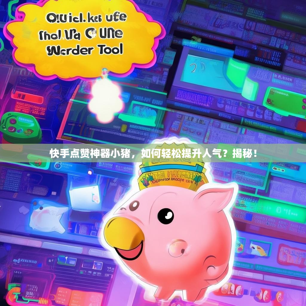 快手点赞神器小猪，<strong><mark>如何轻松提升人气</mark></strong>？揭秘！