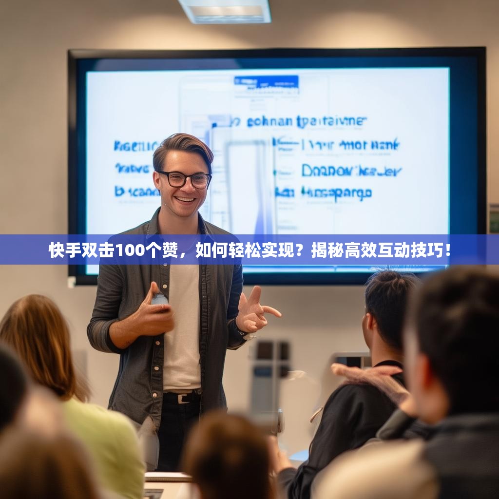 快手双击100个赞，如何轻松实现？揭秘高效互动技巧！