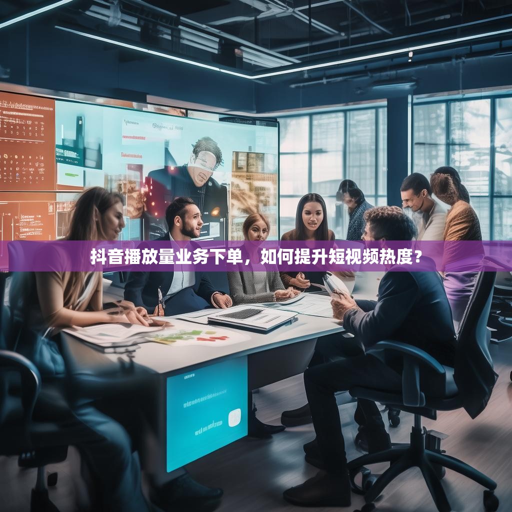 抖音播放量业务下单，如何提升短视频热度？