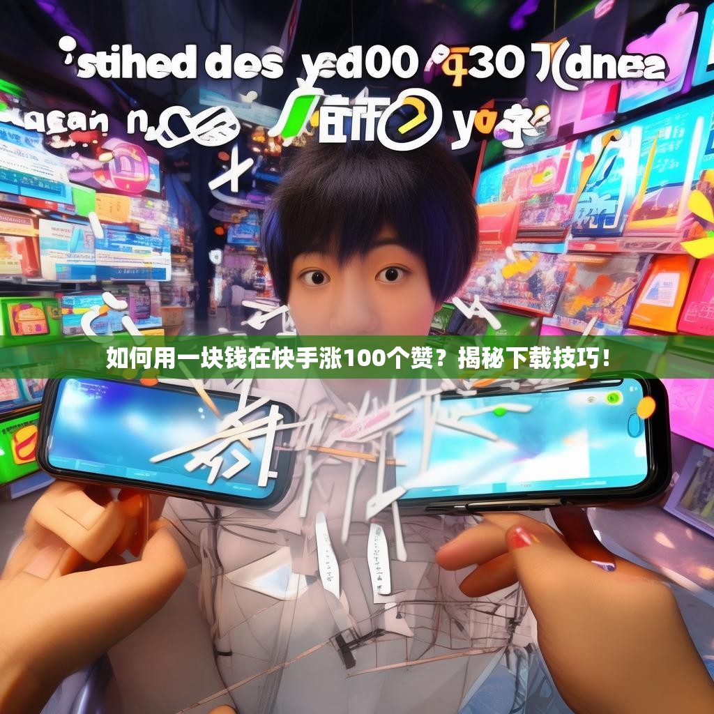 如何用一块钱在快手涨100个赞？揭秘下载技巧！
