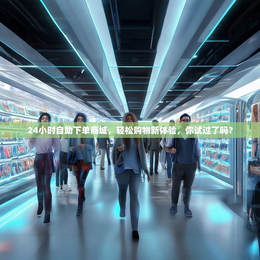 24小时自助下单商城，轻松购物新体验，你试过了吗？