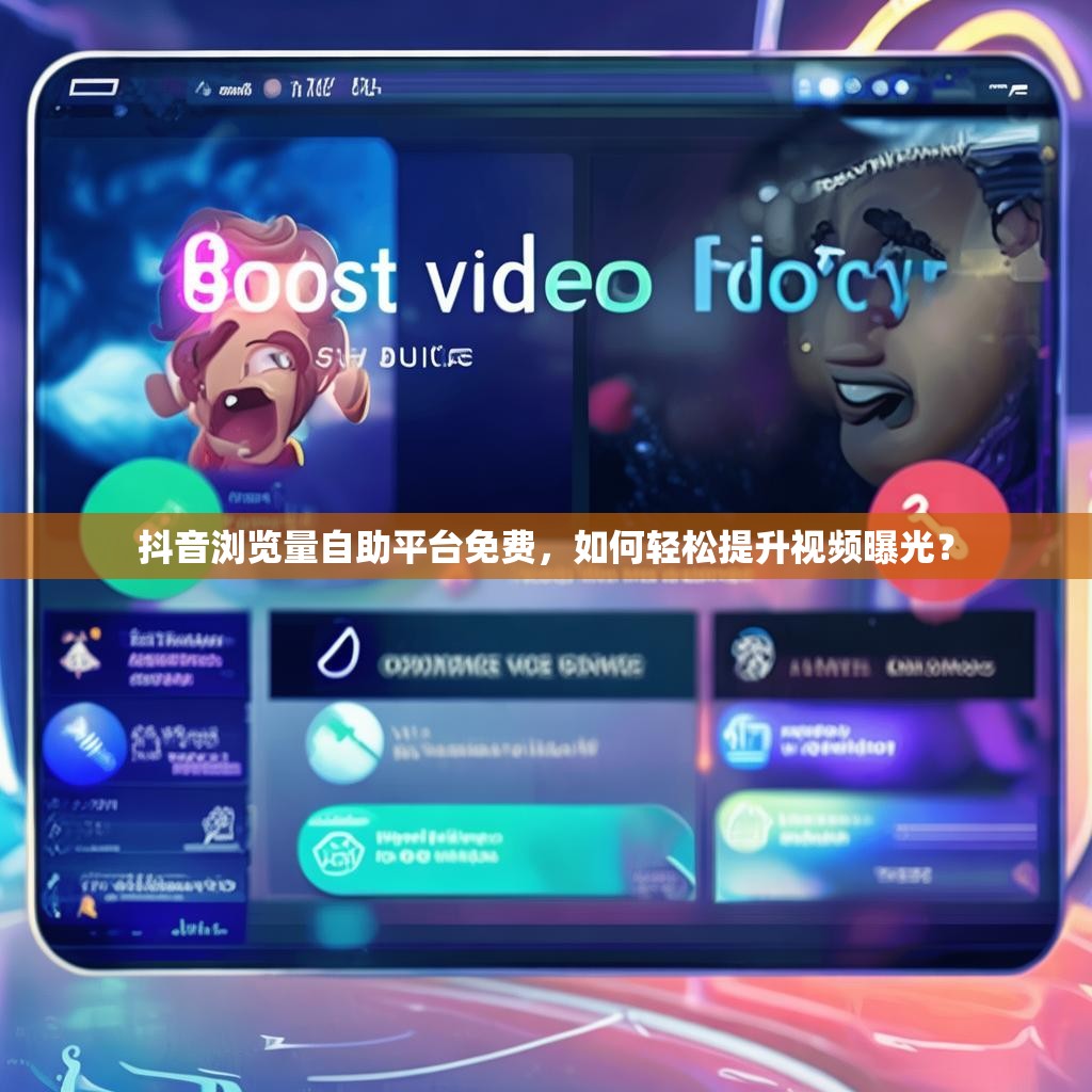 抖音浏览量自助平台免费,如何轻松提升视频曝光?