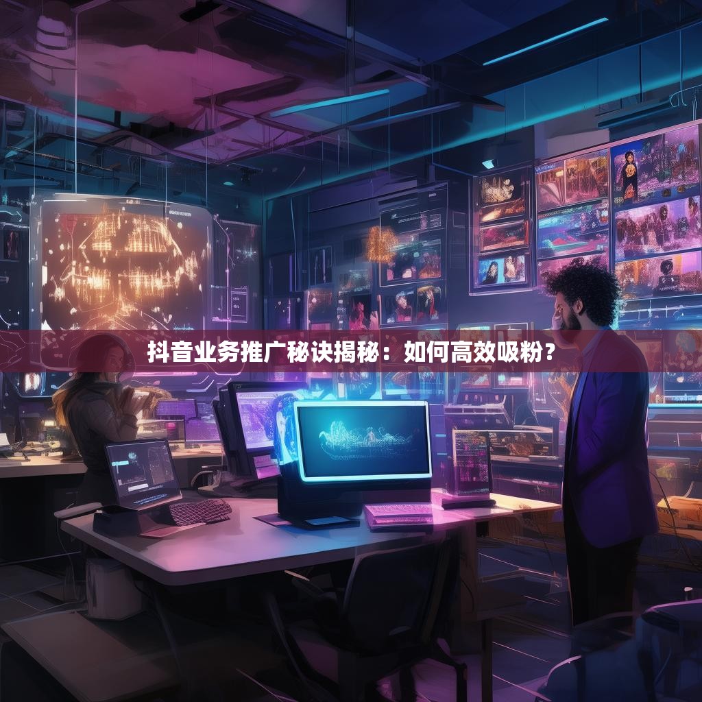 抖音业务推广秘诀揭秘：如何高效吸粉？