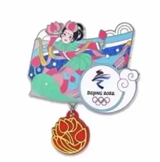 冬奥会周边徽章太赞!融入超多传统文化元素,抢疯啦